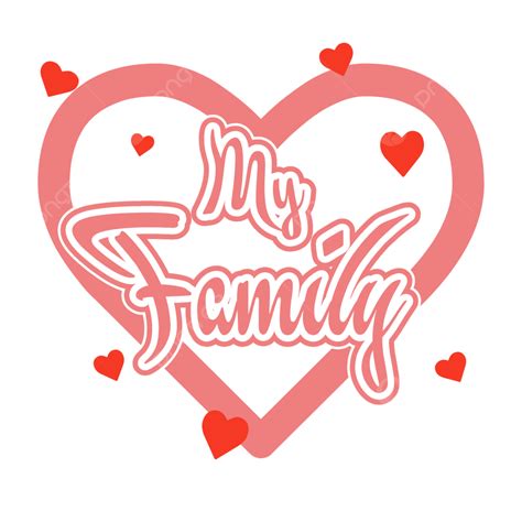 family love pink clan folk household png transparent clipart