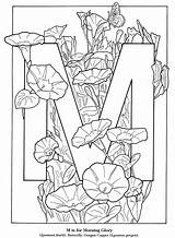 Coloring Pages Adult Alphabet Adults Letter Welcome Dover Sheets Getcolorings Getdrawings Color Printable Letters Banner Vector Background Colorings Floral Search sketch template