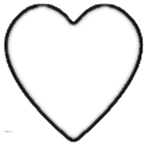 valentines day coloring page  simple heart coloring