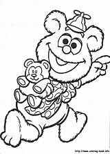 Coloring Pages Muppet Babies Baby Muppets Sheets Show Etsy sketch template