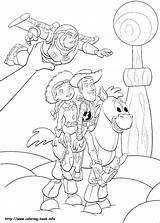 Woody Buzz Coloring Pages Getcolorings sketch template