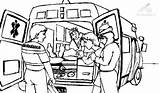 Ambulance Coloring Jobs Viewed Kb Size sketch template