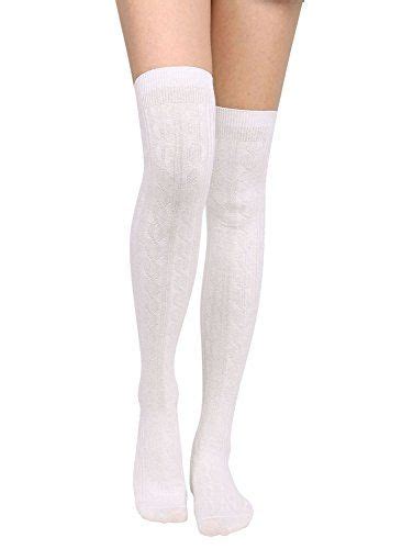 Knee High Socks Women S Cable Knit Winter Thigh High Stoc