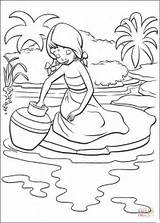 Coloring Indian Pages Printable Silhouettes sketch template