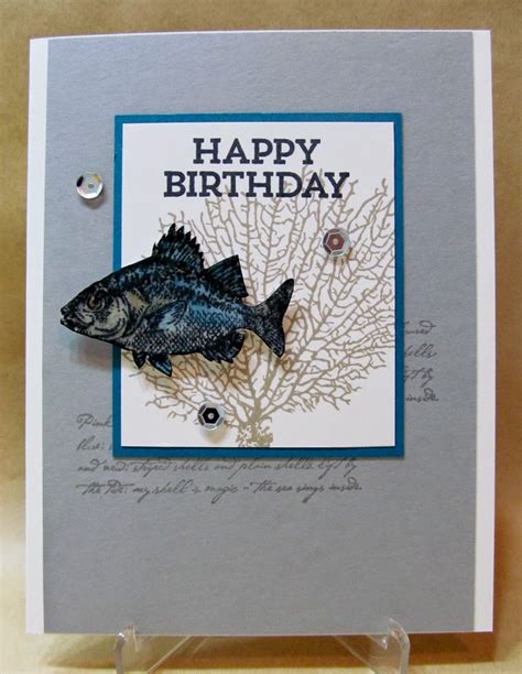 savvy handmade cards casual masculine birthday card   paper players
