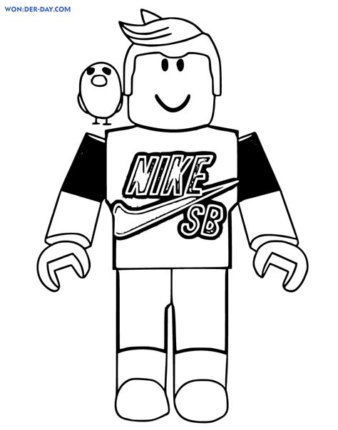 coloring pages roblox print     roblox coloring pages