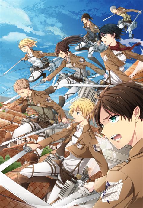 mikasa ackerman christa renz eren yeager armin arlert sasha braus