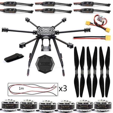 diy drone set zd frame kit  landing gear kv motor  brushless esc propellers xt