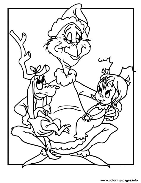 grinch  kids coloring page printable