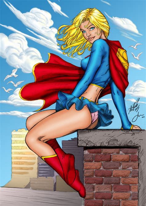 Supergirl On Ledge By Penichet On Deviantart