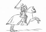 Cavaliere Cavallo Knight Armatura Rysunek Koniu Rycerz Rycerza Kolorowanka Kolorowanki Bardato Monta Kenworth Dzieci Cavalieri Stampare sketch template