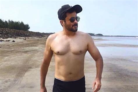 Anil Kapoor Goes Shirtless In Minus Temperatures
