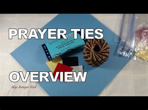 prayer tie series introduction youtube