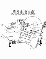Kolorowanki Samoloty Windlifter Colorat Planse Malvorlagen Coloriages Malvorlage Avioane Dusty Airplane Adin sketch template