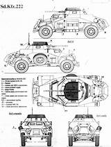 Sdkfz Blueprints Military Armored sketch template
