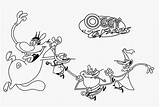 Oggy Cafards Cockroaches Coloriage Coloriages Worksheets Learn sketch template