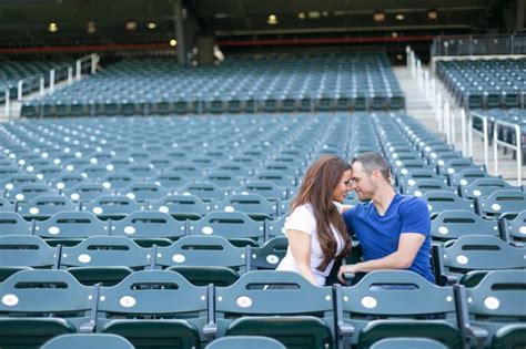 mets fans dave and marybeth s citi field engagement shoot