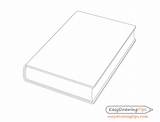 Book Drawing Draw Step Shape Pages Combined Easydrawingtips sketch template