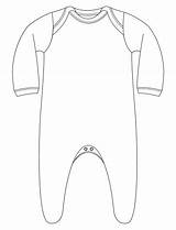 Baby Onesie Template Grow Vector Arms Clip Illustrations Legs Istockphoto sketch template