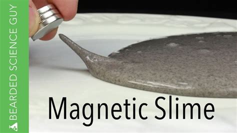 magnetic slime science projects  preschoolers science fair projects science fair