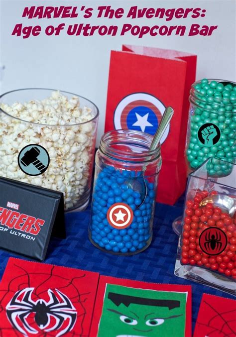 how to throw a marvel s the avengers party free printables