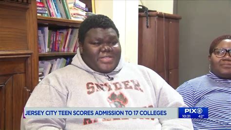 formerly homeless nj teen accepted to 17 colleges