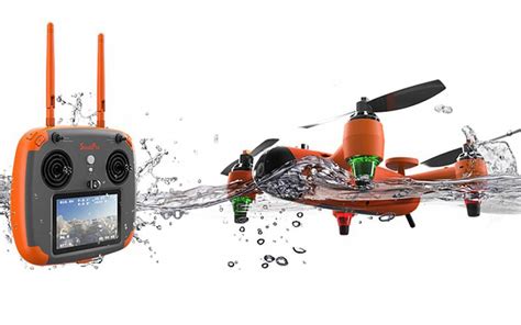 waterproof sports drone  fly float  swim  capturing