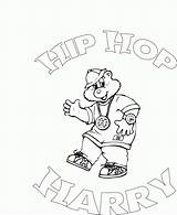 Hop Hip Coloring Pages Popular Printable sketch template