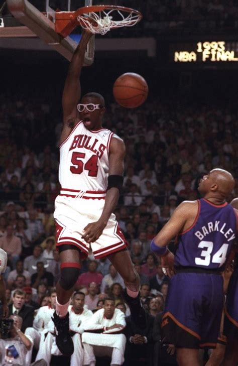 nba horace grant  chicago bulls  peat star  wore goggles daily telegraph