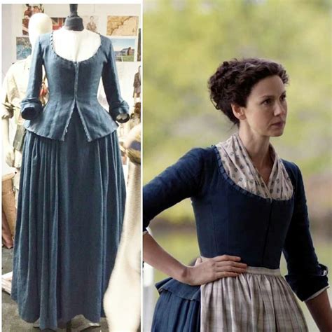 scottish dress image  iva huber  outlander  costumes  century dress  century