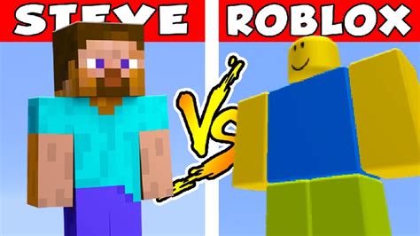 Steve Vs Roblox – Pvz Vs Minecraft Vs Smash Youtube