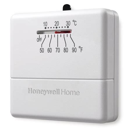 honeywell home economy  programmable thermostat  microvolt  single stage heating cta