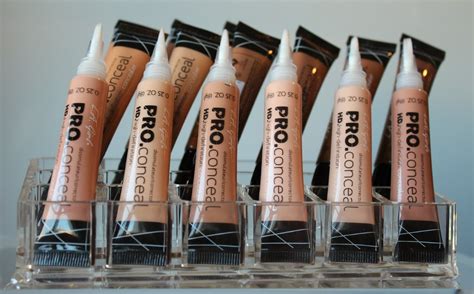 shinyhappypretty la girl pro concealer  shades swatched