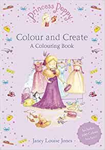 princess poppy colour  create  colouring book princess poppy