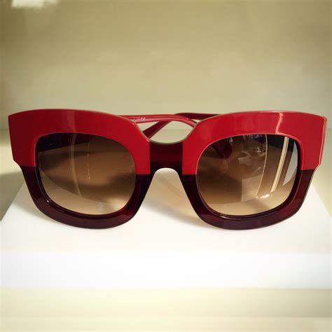 Luscious Ruby Red Sunglasses From Face A Face Red