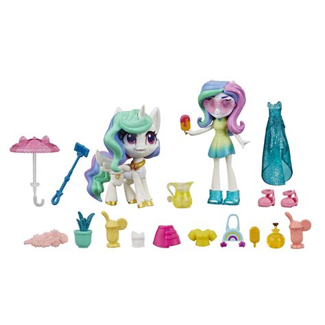 pony equestria girls princess celestia potion princess set