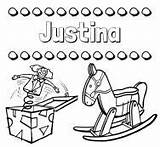 Justina Significado Nombres sketch template