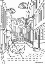 Venice Coloring Printable Pages Adult Sights Creative Italy Favoreads Simple Book Rome Drawings Choose Board Result Open Line sketch template