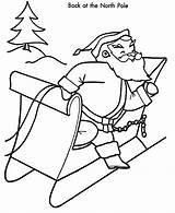 Coloring Santa Christmas Pages North Pole Cartoon Drawing Funny Claus Kids Popular Sheet Getdrawings Library Clipart Honkingdonkey Coloringhome sketch template