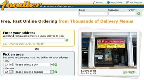 sites  quickly order food