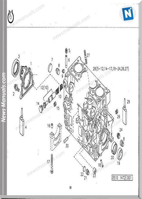 deutz  engine parts diagram