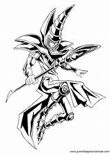 Yu Gi Oh Coloring Pages Colorear Para sketch template