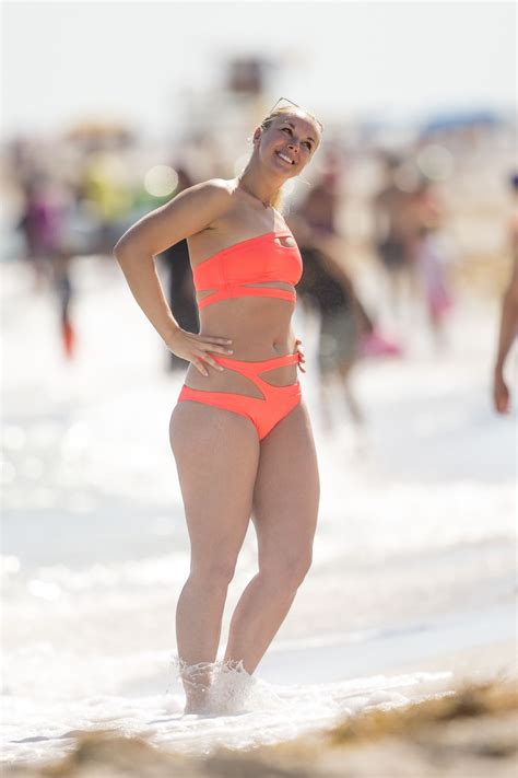 Sabine Lisicki Enjoys A Day In Bikini On Miami Beach 2 3