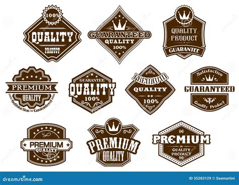 labels  banners  western style royalty  stock images image