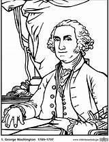 Washington George Coloring Pages Printable Kids Presidents President Sheets Print Printables Drawing Color Sheet Books Worksheets Dc Facts Lincoln Abraham sketch template