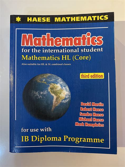 ib hl mathematics textbook books stationery textbooks tertiary