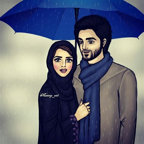 arab art couples drawings islam image 3918291 by badra on