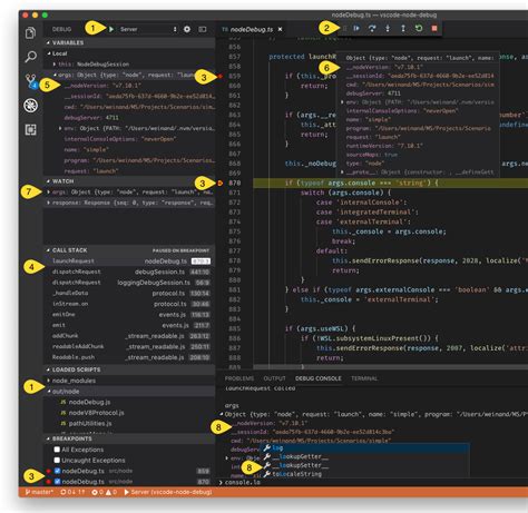 debugger extension visual studio code extension api