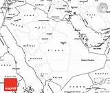 Saudi Arabia Map Blank Maps Simple Maphill Reproduced sketch template