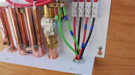 wiring rheem electric water heater